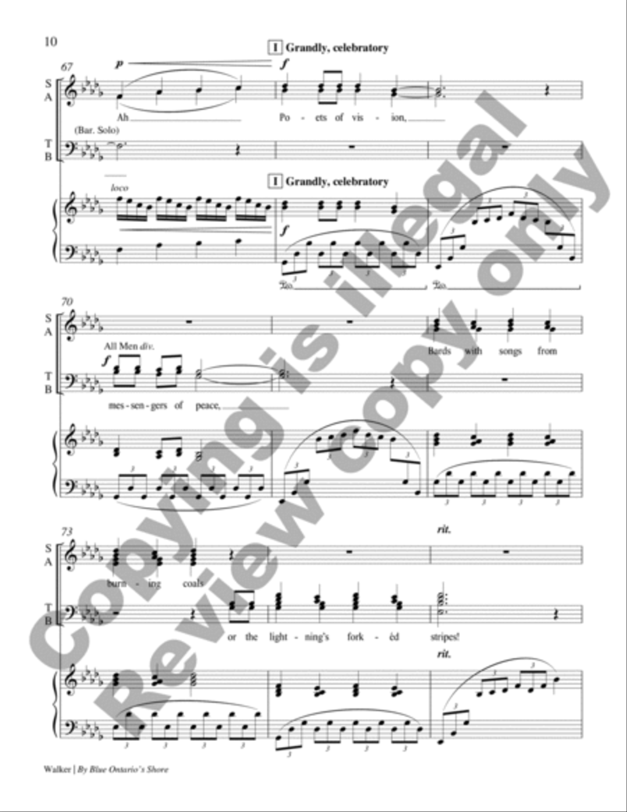 By Blue Ontario's Shore Divisi scores gallery preview page 10