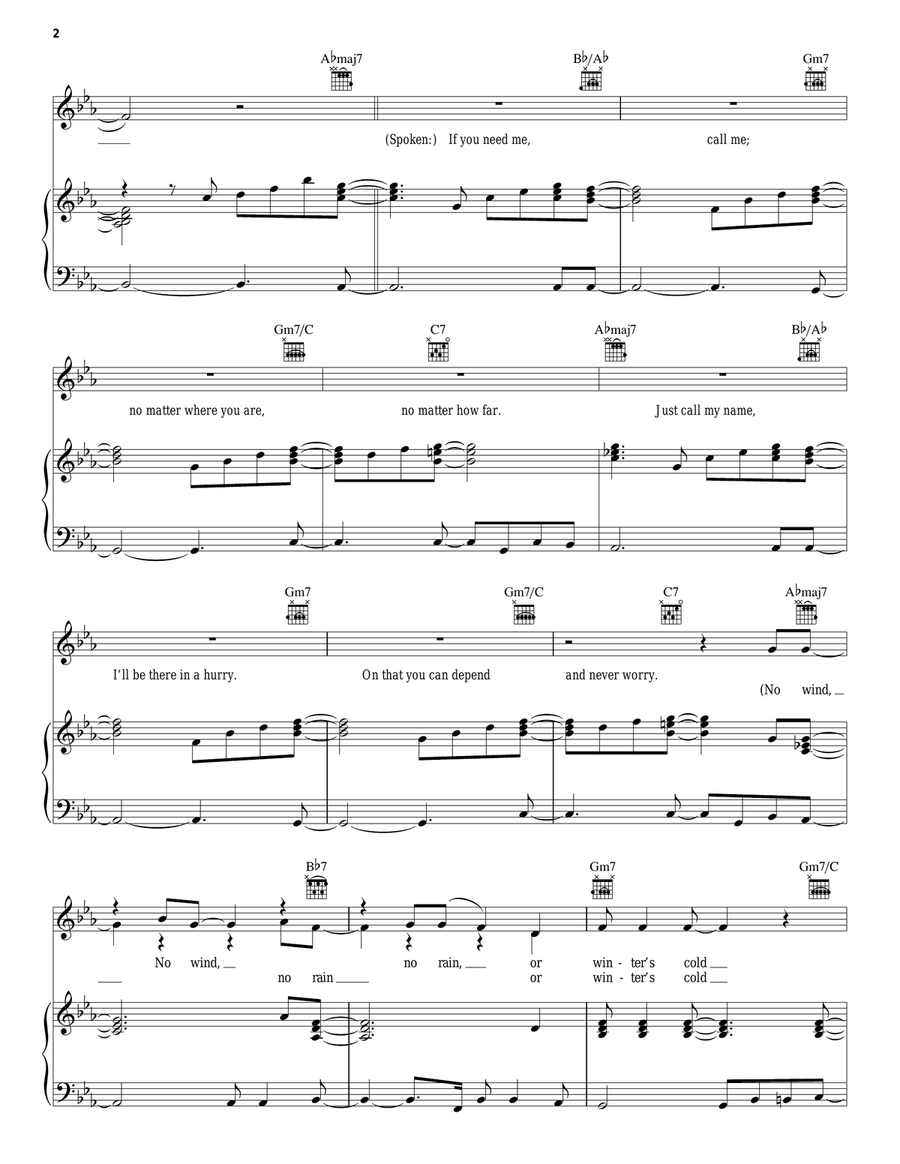 Ain't No Mountain High Enough Acoustic Guitar scores gallery preview page 2