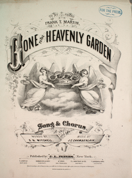 Gone to the Heavenly Garden. Song & Chorus