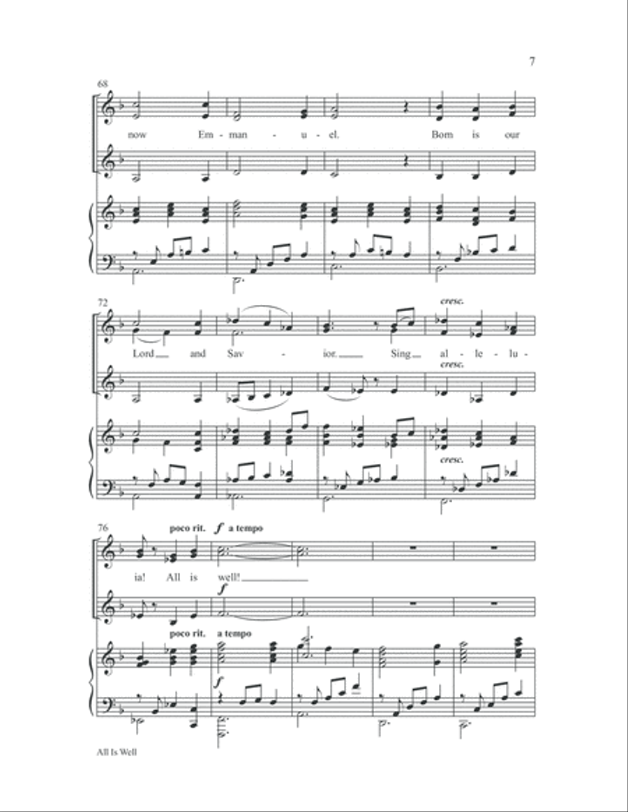 Women in Song 4 Women in Song 4 SSA scores gallery preview page 9
