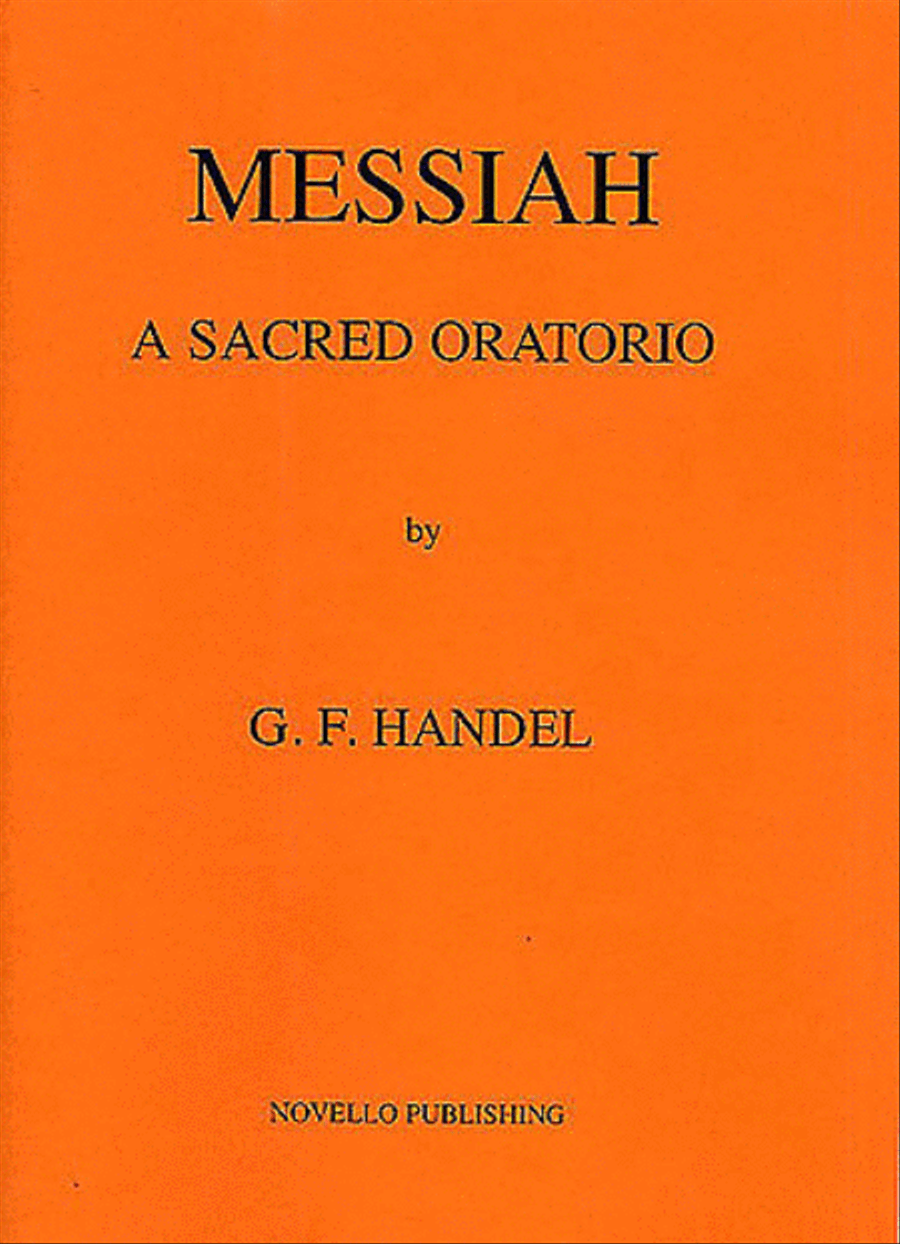 G.F. Handel: Messiah (Oboe/Bassoon/Trumpet/Timpani Parts)