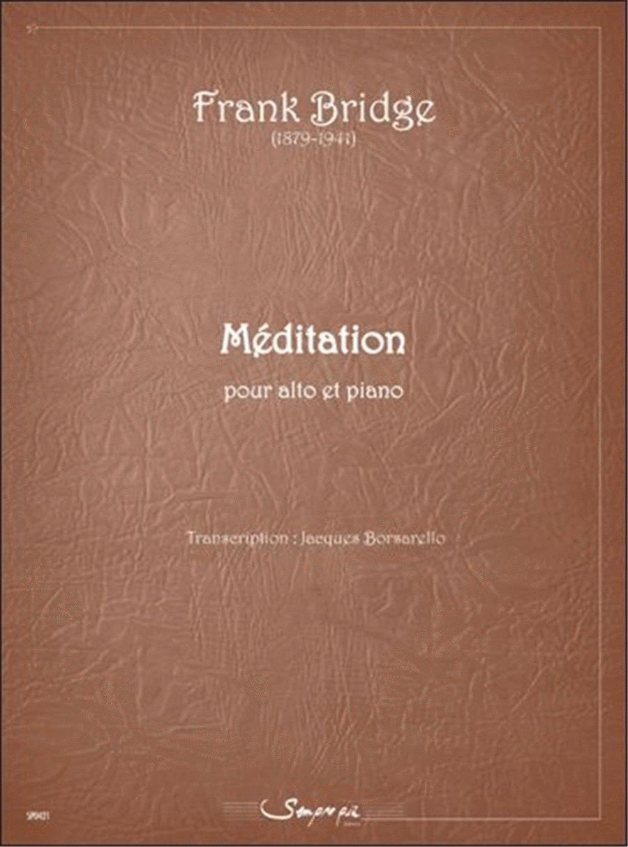 Meditation Piano Accompaniment scores gallery preview page 1