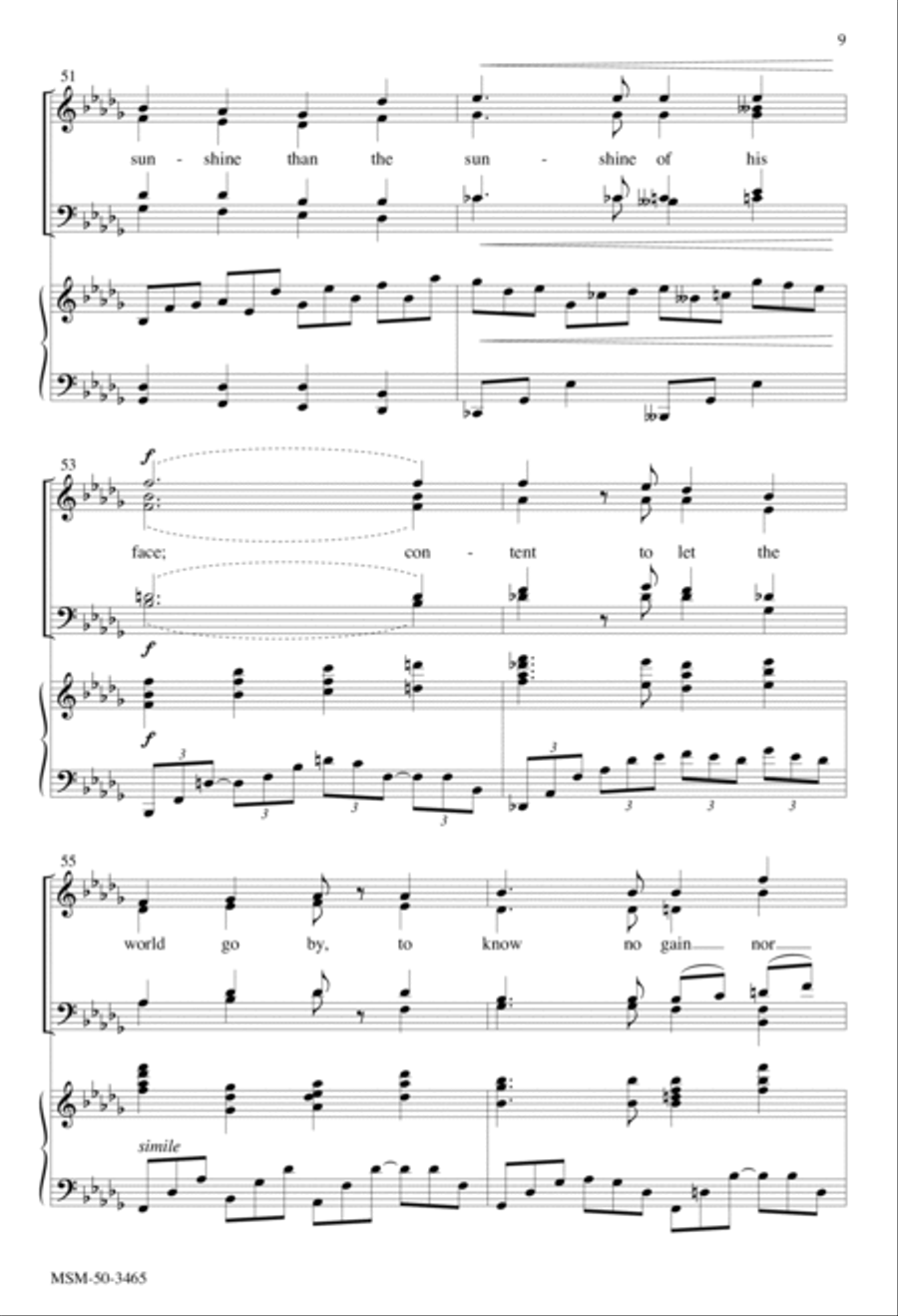 Beneath the Cross of Jesus 4-Part scores gallery preview page 9