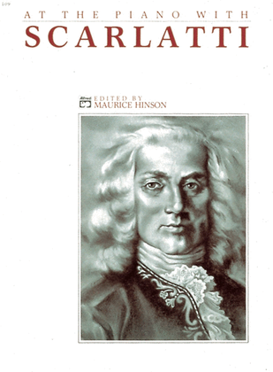 Book cover for At the Piano with Scarlatti