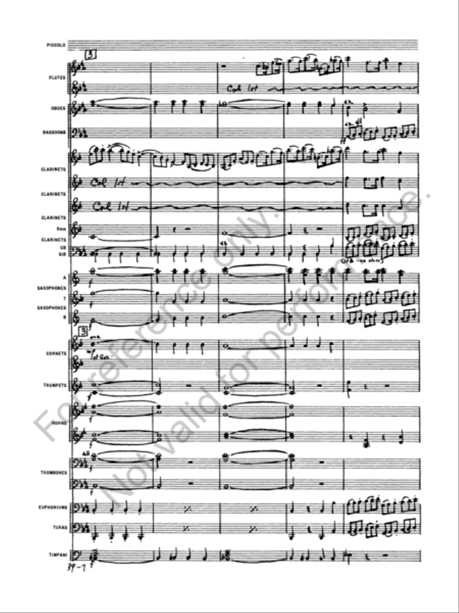 Euryanthe Concert Band scores gallery preview page 9