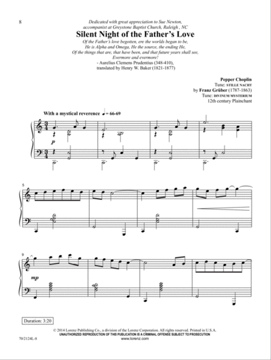For the Beauty of the Earth Piano Solo scores gallery preview page 4