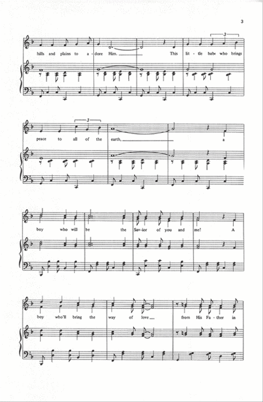 Have You Heard of the Boy? 2-Part scores gallery preview page 3