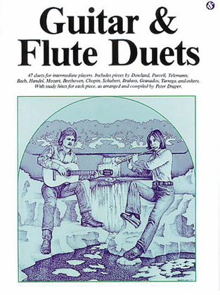 Book cover for Guitar and Flute Duets