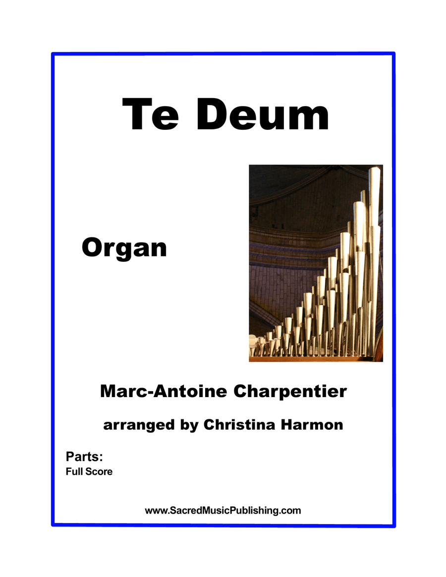 Te Deum, Charpentier - Organ Organ Solo scores gallery preview page 1