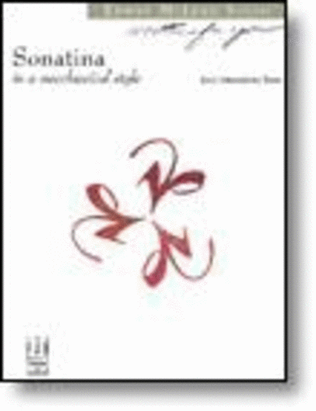 Book cover for Sonatina in a Neoclassical style