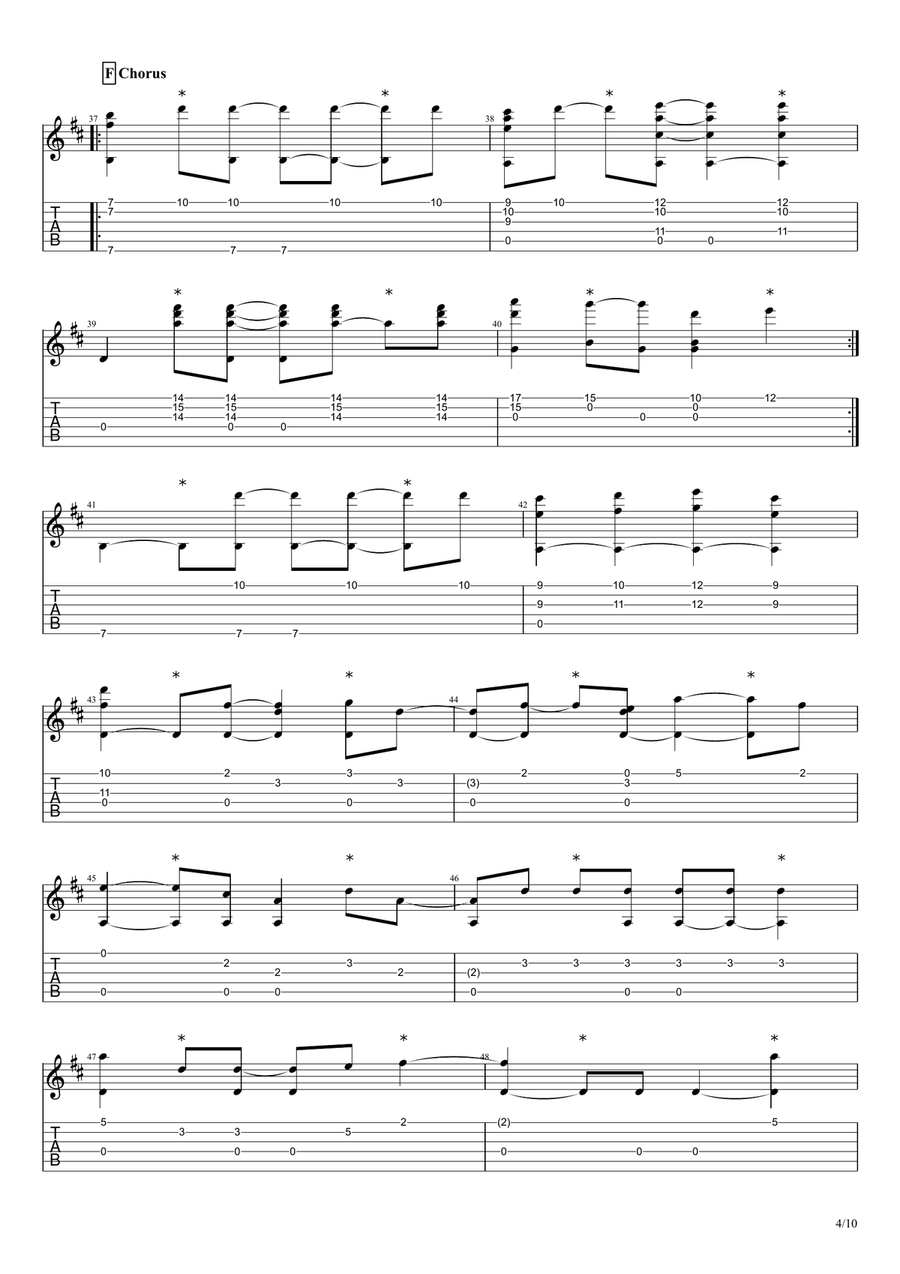 Summer Of '69 Acoustic Guitar scores gallery preview page 4