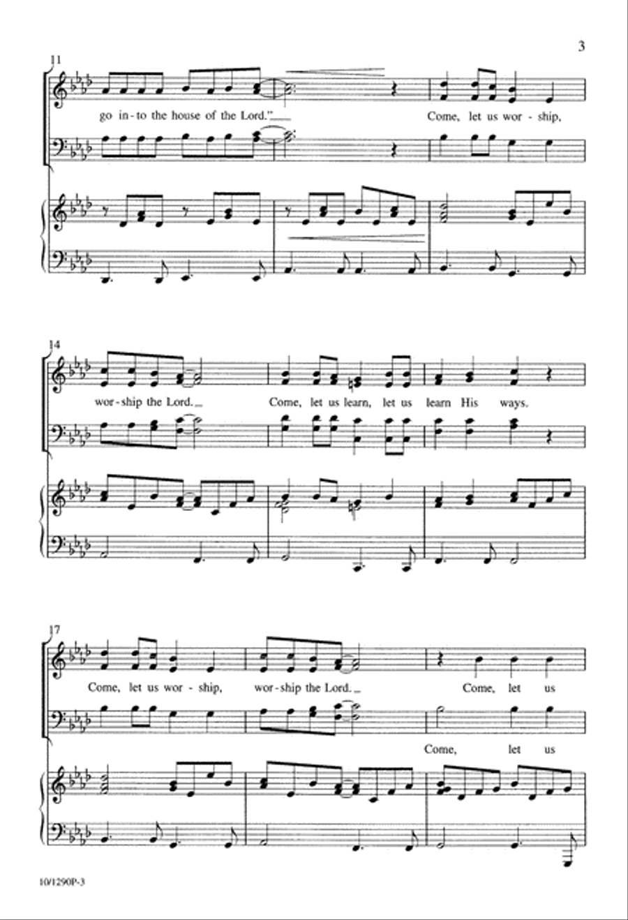 In the Last Days 4-Part scores gallery preview page 3