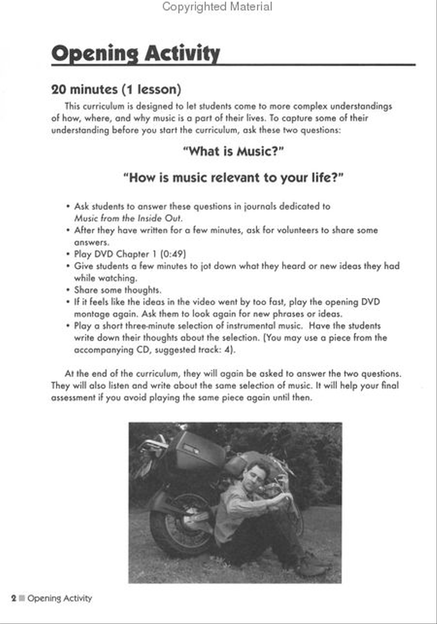 Music from the Inside Out Listening CD scores gallery preview page 3