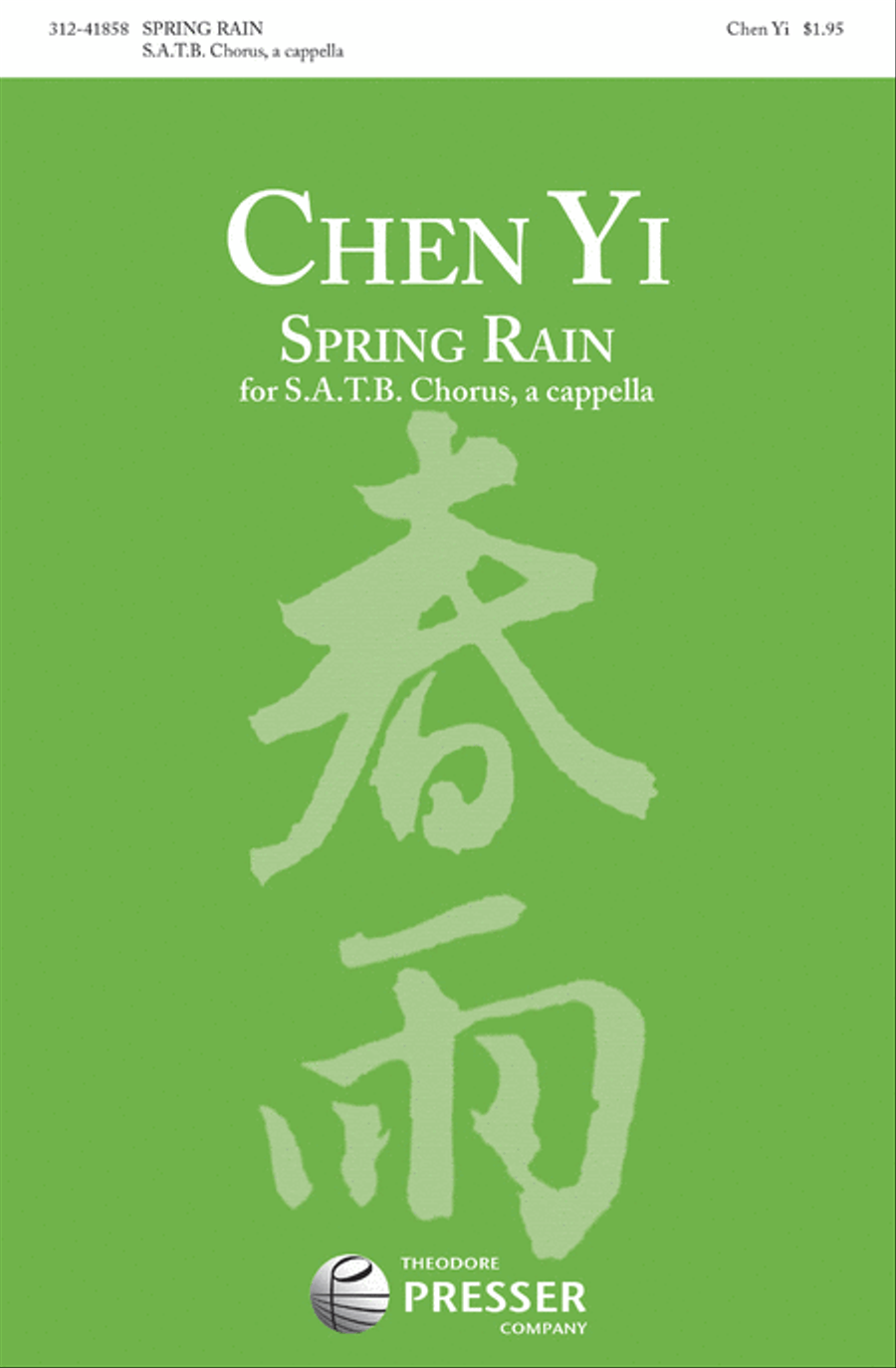 Spring Rain 4-Part scores gallery preview page 1