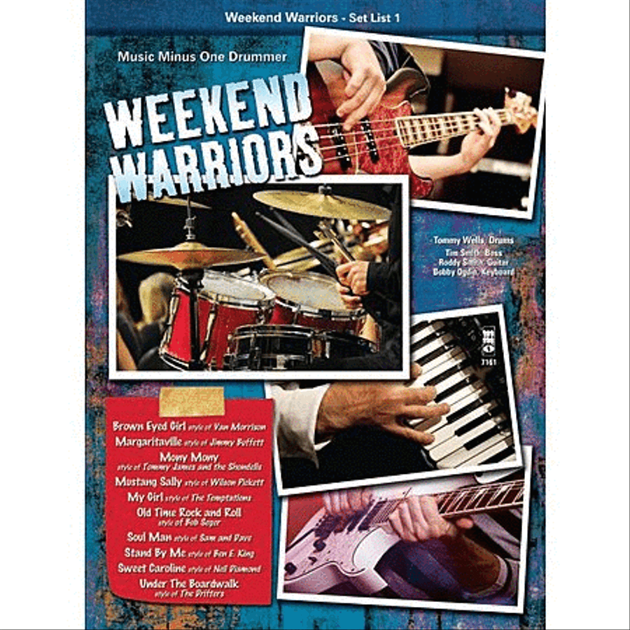 Weekend Warriors - Set List 1, Drums Drums scores gallery preview page 1
