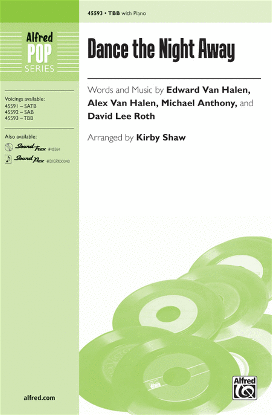 Dance the Night Away Men's Choir scores gallery preview page 1