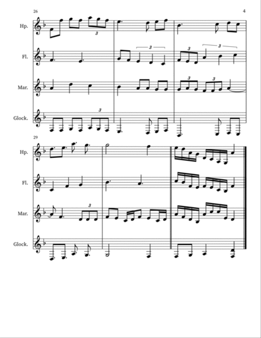 Aaza 2 Flute scores gallery preview page 4