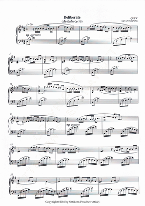 Op.70 Deliberate [Dr.QUEW]