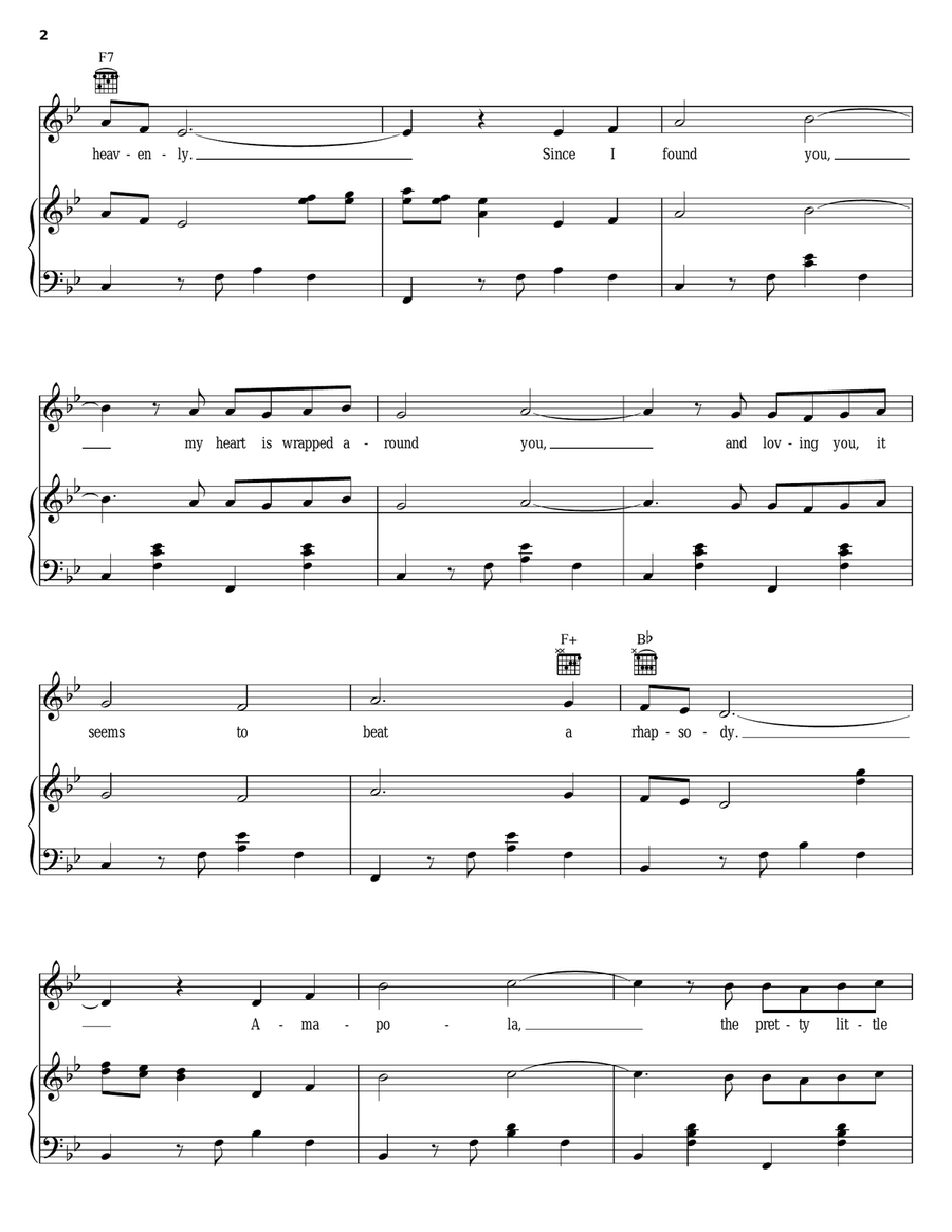 Amapola (Pretty Little Poppy) Guitar scores gallery preview page 2