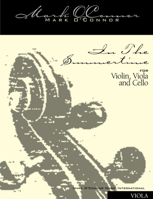 Book cover for In The Summertime (viola part - vln, vla, cel)
