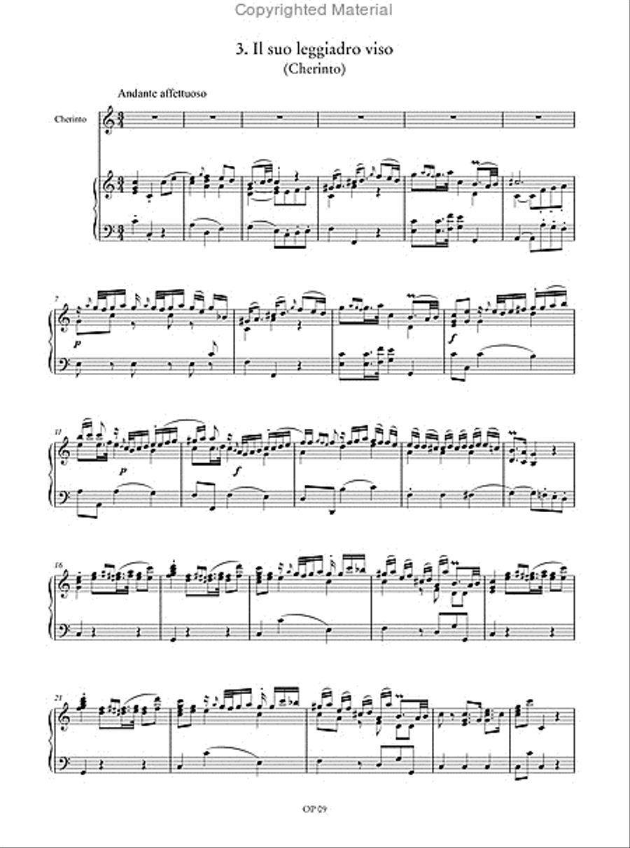 Demofoonte. Arias for Soprano Voice Solo scores gallery preview page 6