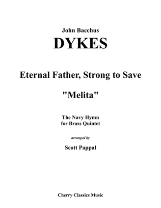 Book cover for Eternal Father, Strong to Save for Brass Quintet
