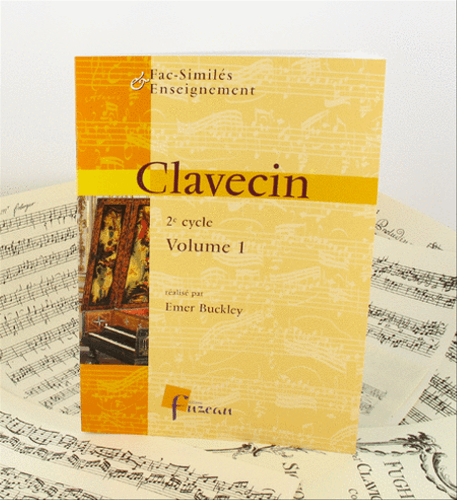 Harpsichord - intermediate pieces - Volume 1 Harpsichord scores gallery preview page 1