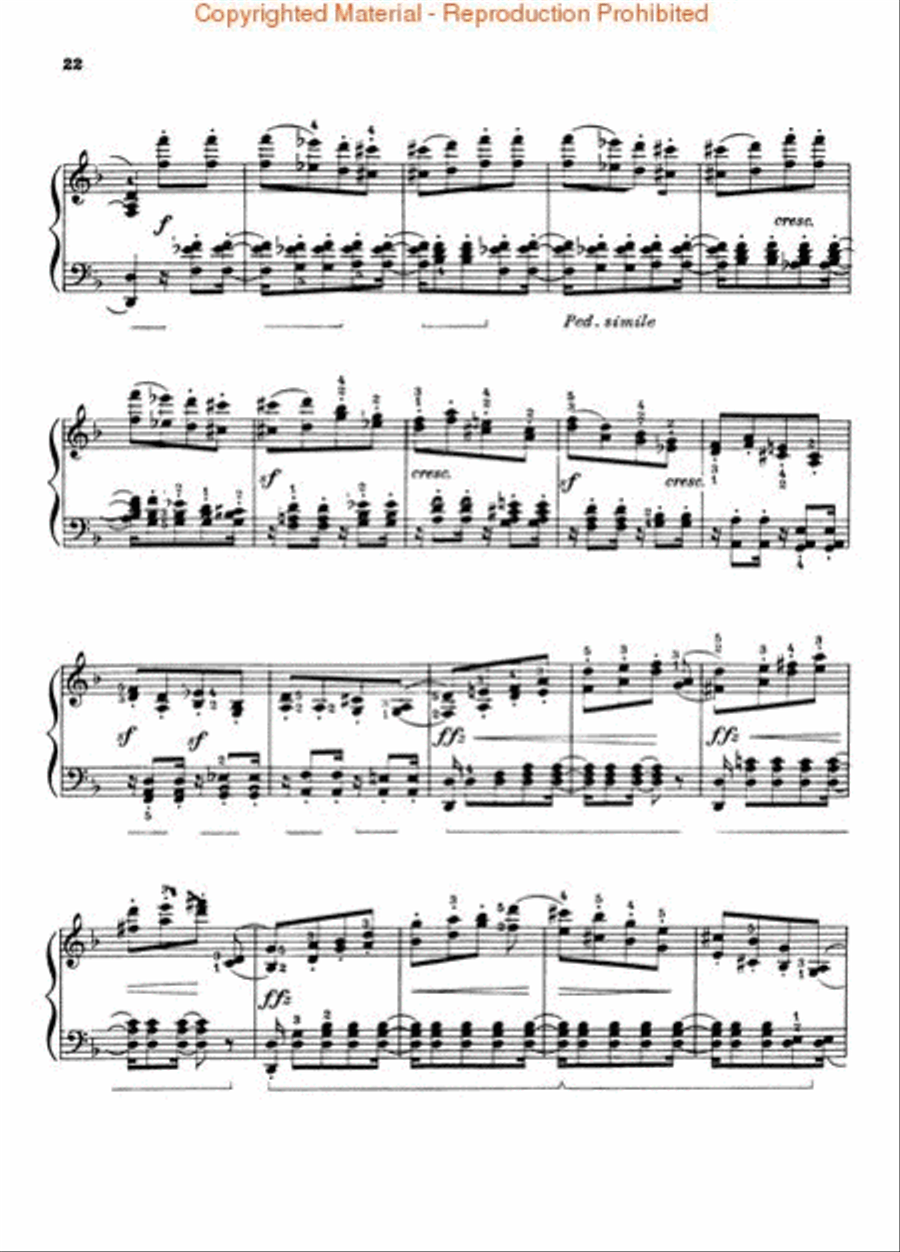 Variations Serieuses, Op. 54 Piano Solo scores gallery preview page 4