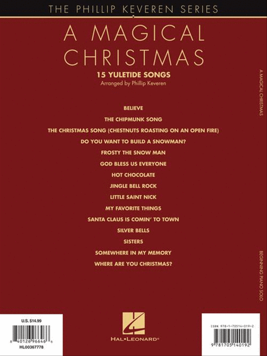 A Magical Christmas A Magical Christmas Piano Solo scores gallery preview page 7