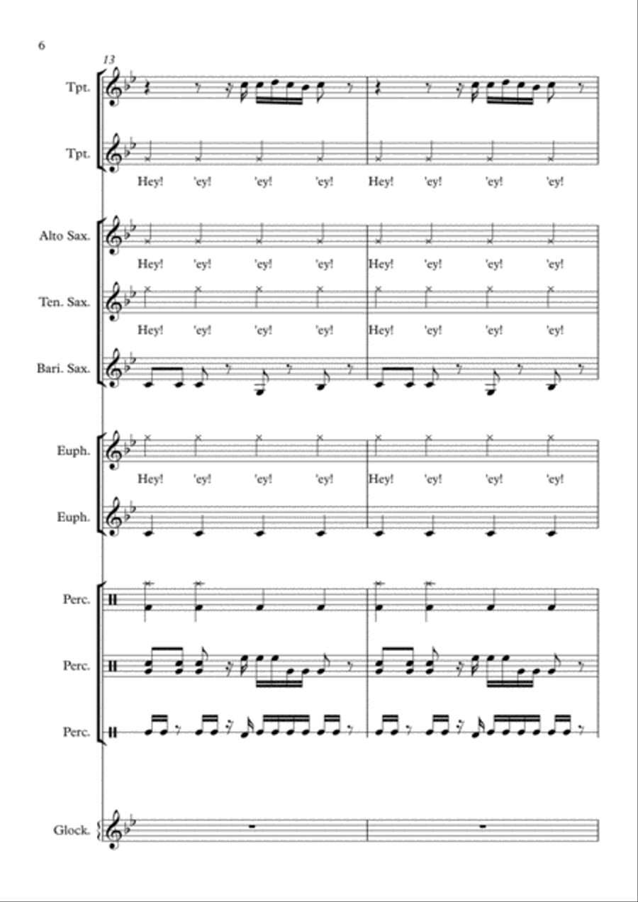 Rasputin Percussion Ensemble scores gallery preview page 6