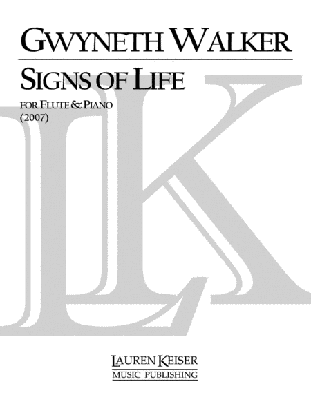 Signs of Life: A Celebration for Flute and Piano