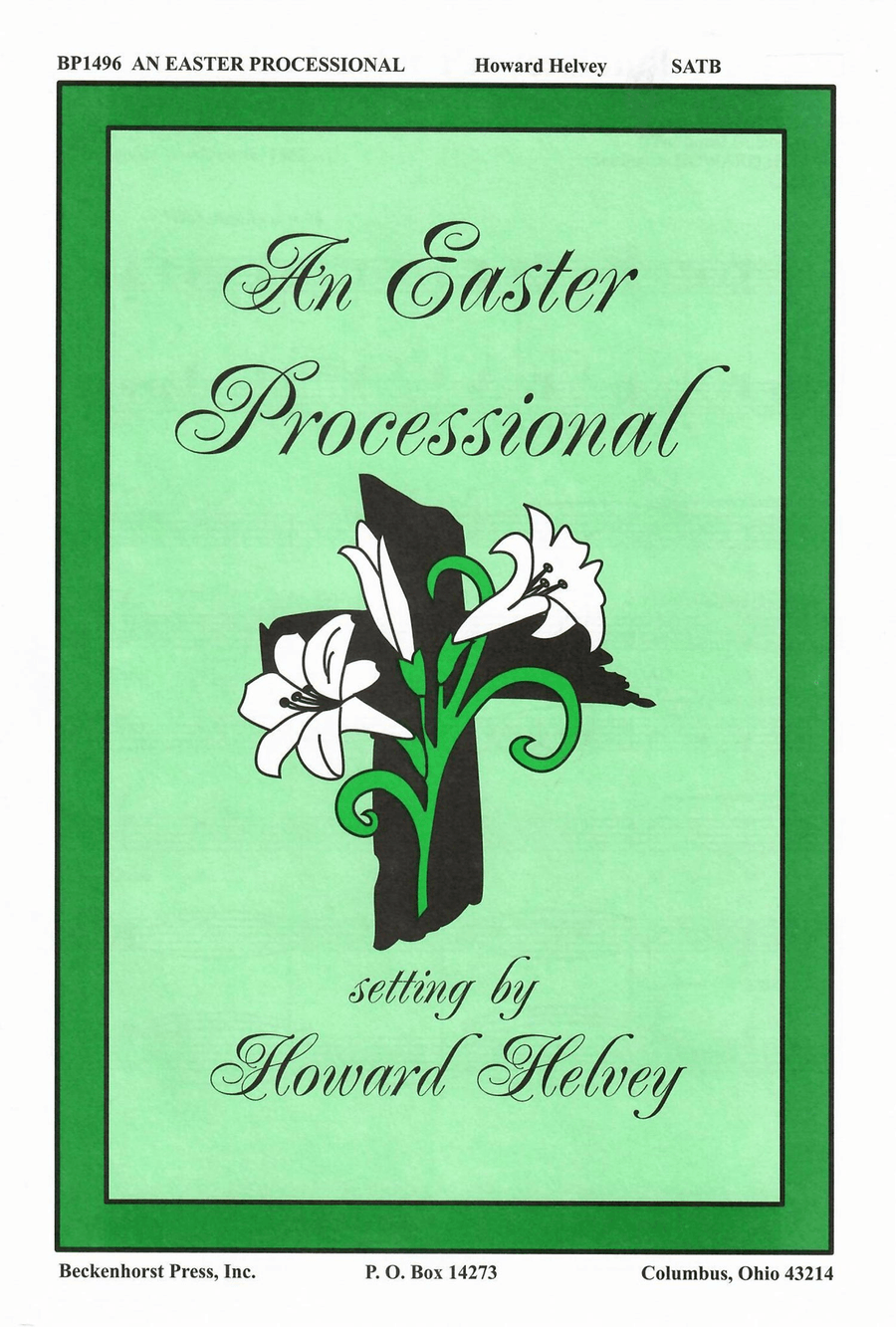 An Easter Processional 4-Part scores gallery preview page 1