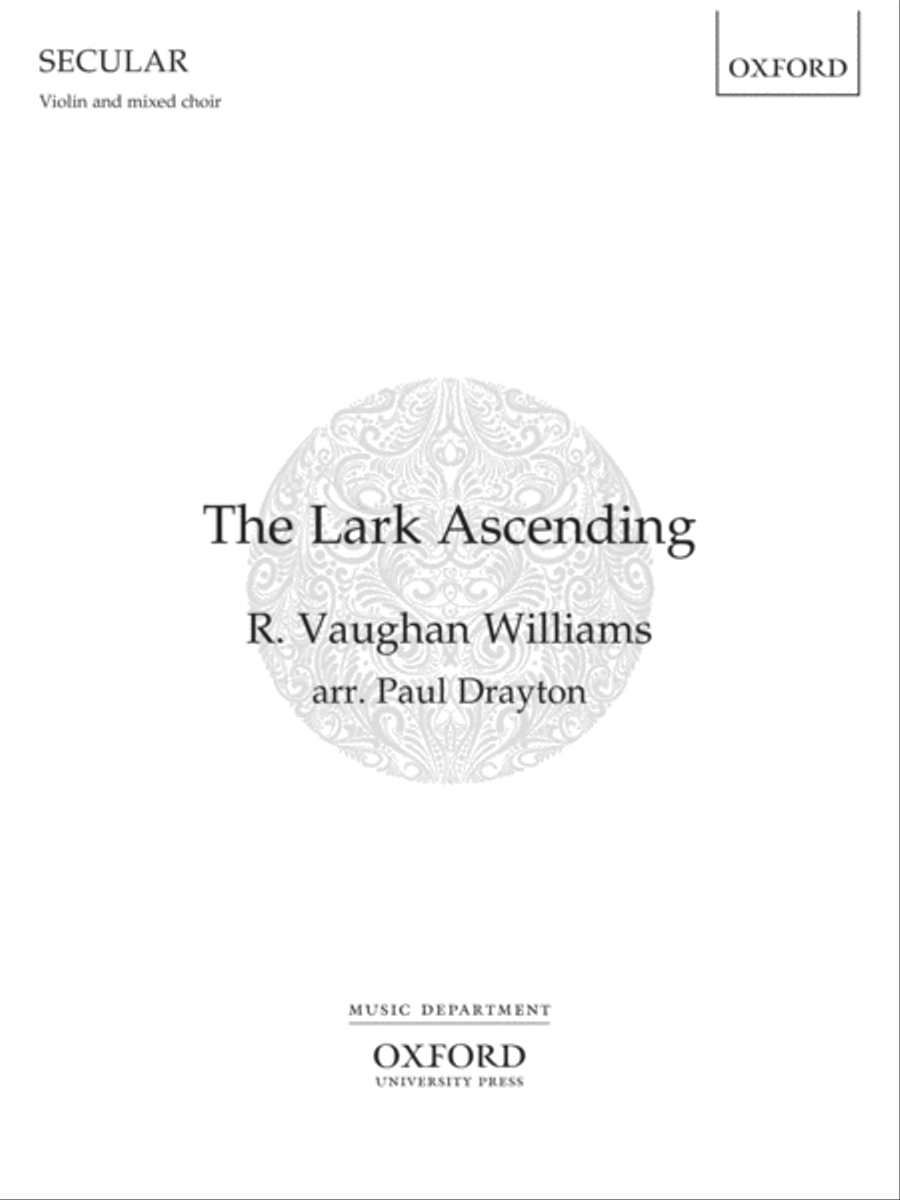 The Lark Ascending The Lark Ascending Mixed Choir scores gallery preview page 1