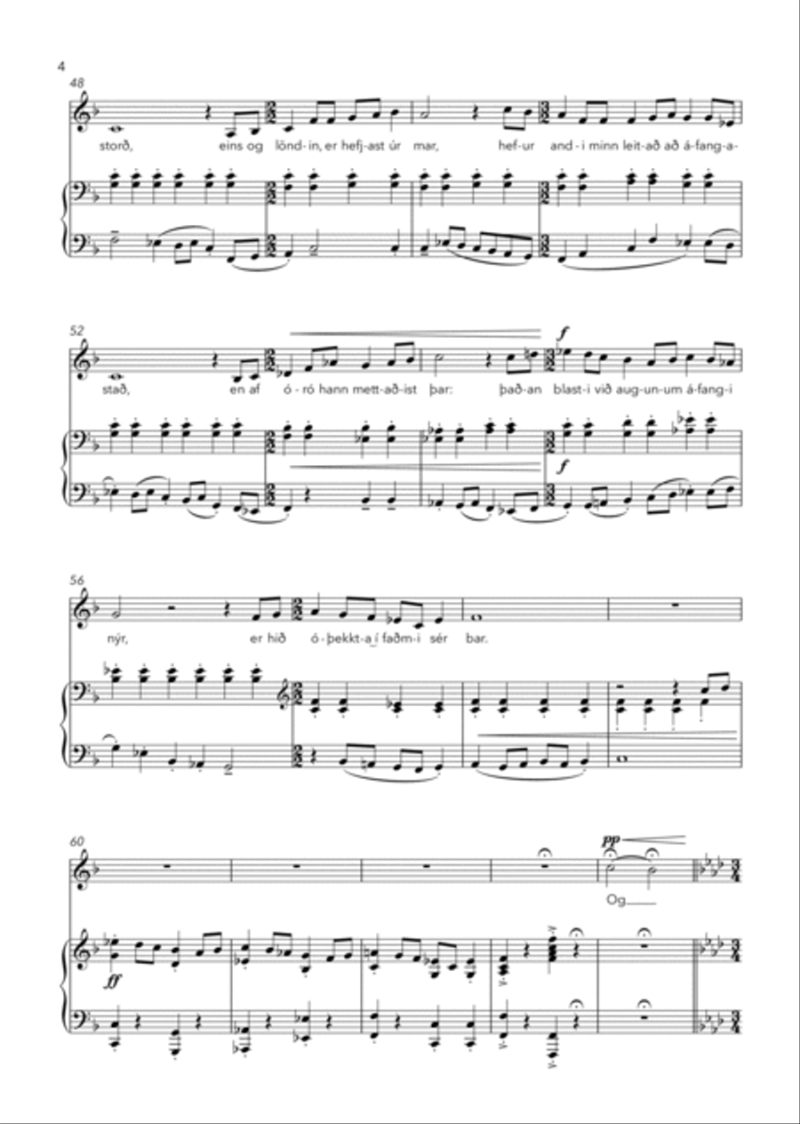 Áfangastaður Voice scores gallery preview page 4