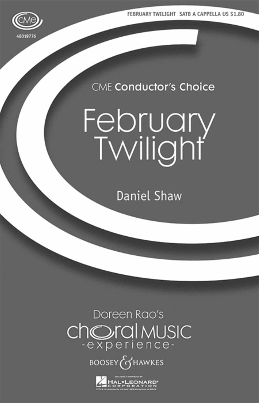 February Twilight 4-Part scores gallery preview page 1