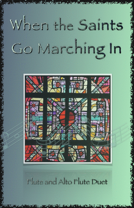 When the Saints Go Marching In, Gospel Song for Flute and Alto Flute Duet