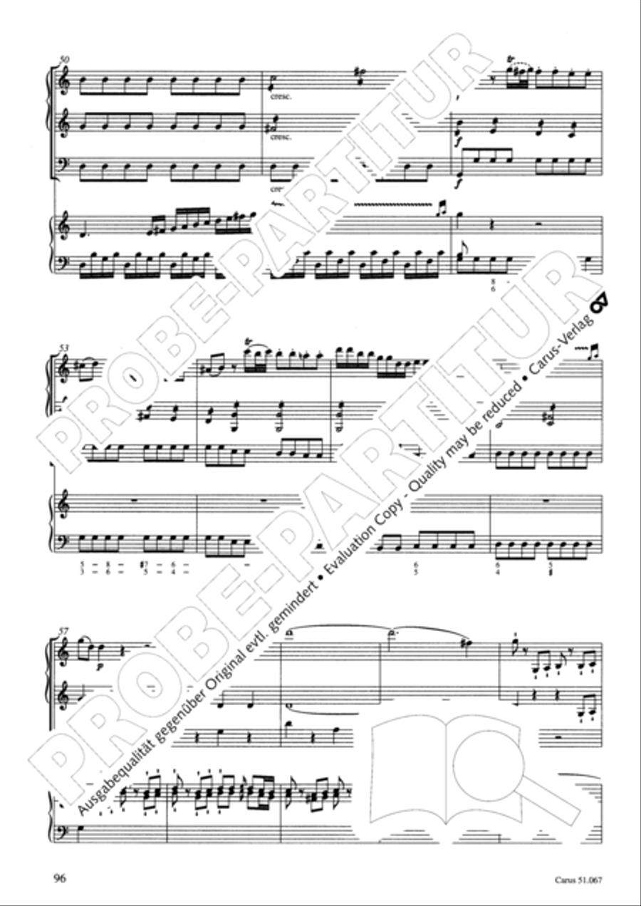 Church Sonatas Collection / Songbook scores gallery preview page 97