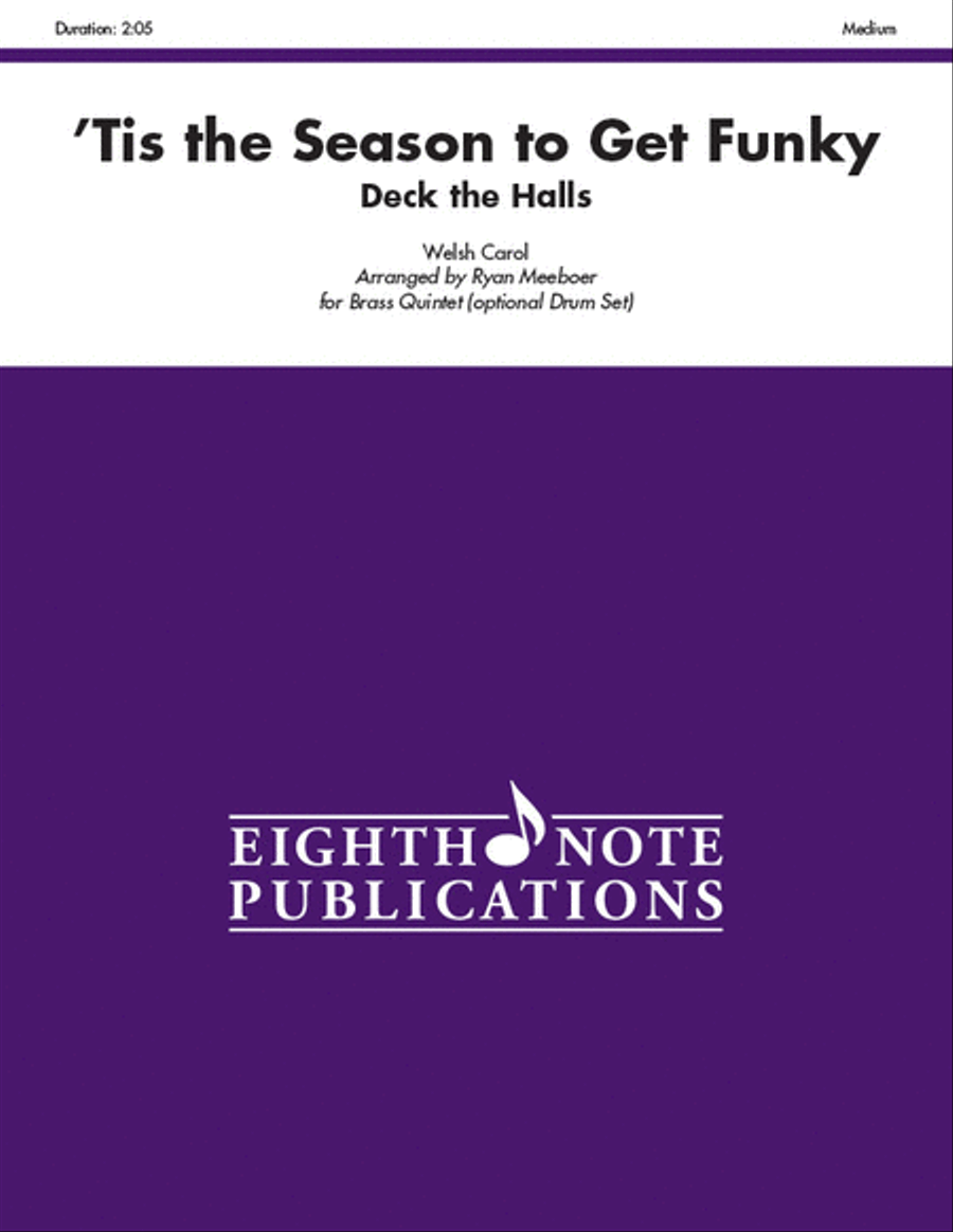 'Tis the Season to Get Funky Brass Ensemble scores gallery preview page 1