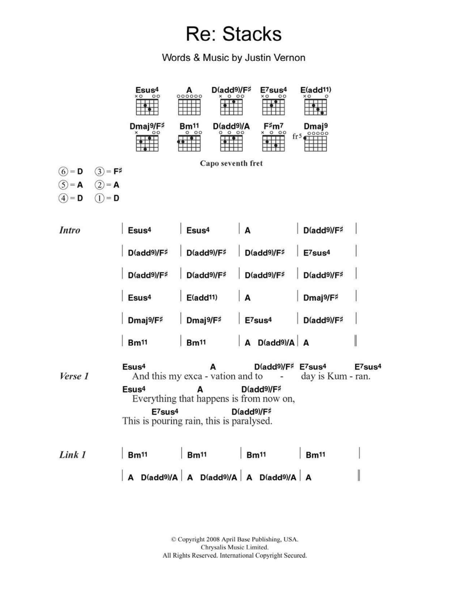 Re: Stacks Acoustic Guitar scores gallery preview page 1