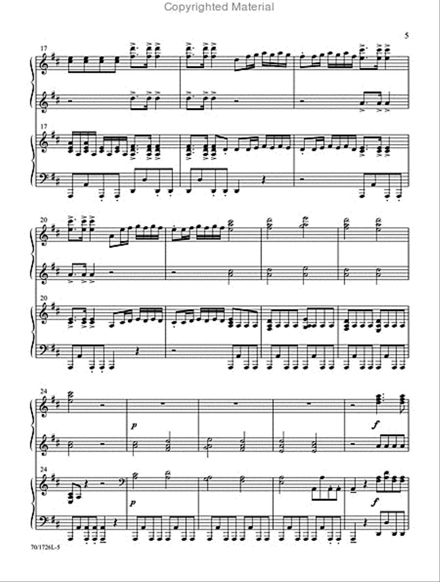 Christmas with the Classics Piano Duet scores gallery preview page 4