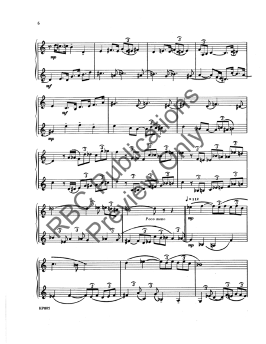 Dozen And One Trumpet Duets Trumpet Duet scores gallery preview page 8
