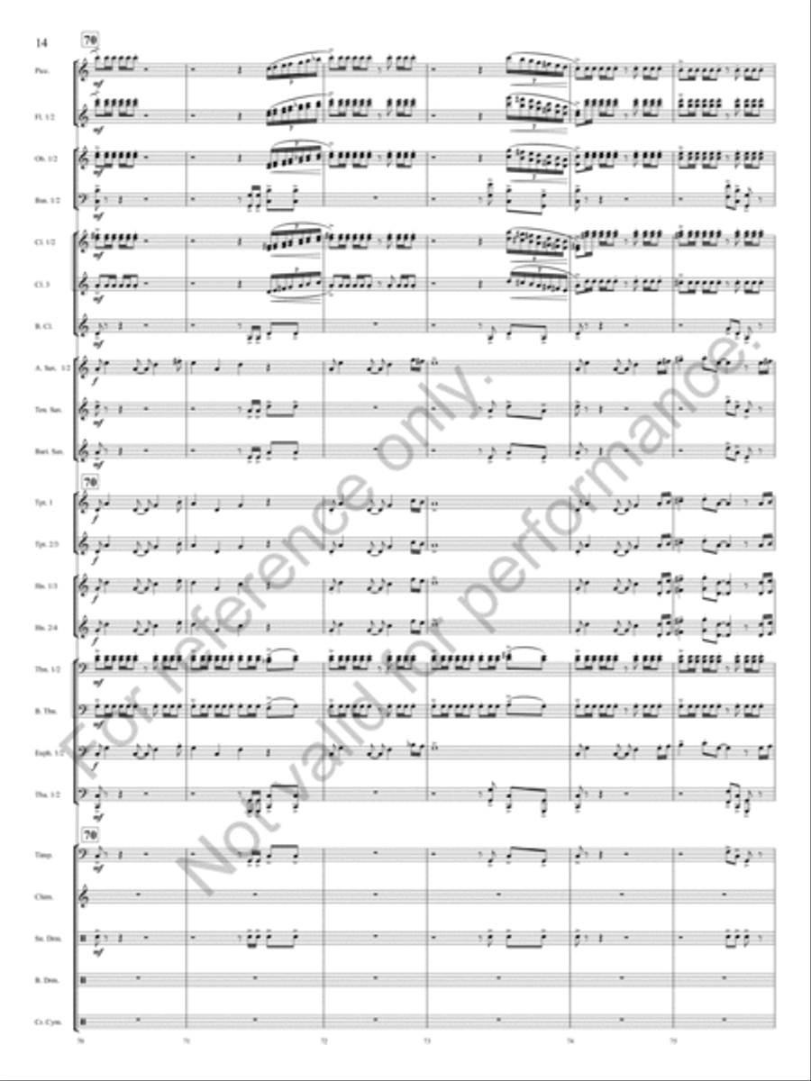 Milestones Milestones Concert Band scores gallery preview page 15