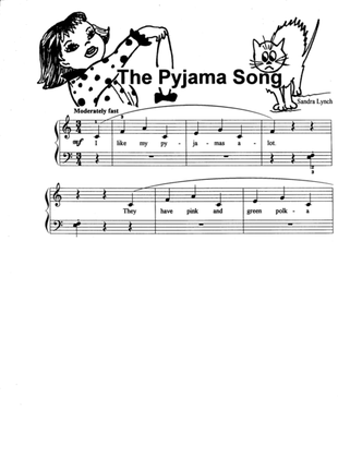 Book cover for The Pyjama Song