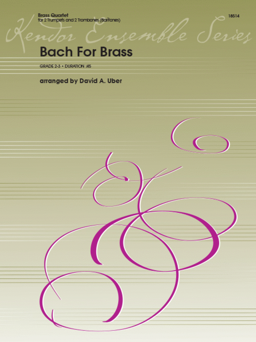 Bach For Brass