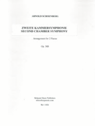 Book cover for Second Chamber Symphony for 2 Pianos