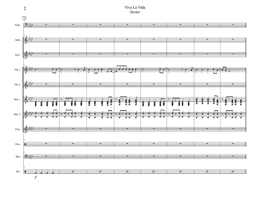 Viva La Vida School and Community scores gallery preview page 2