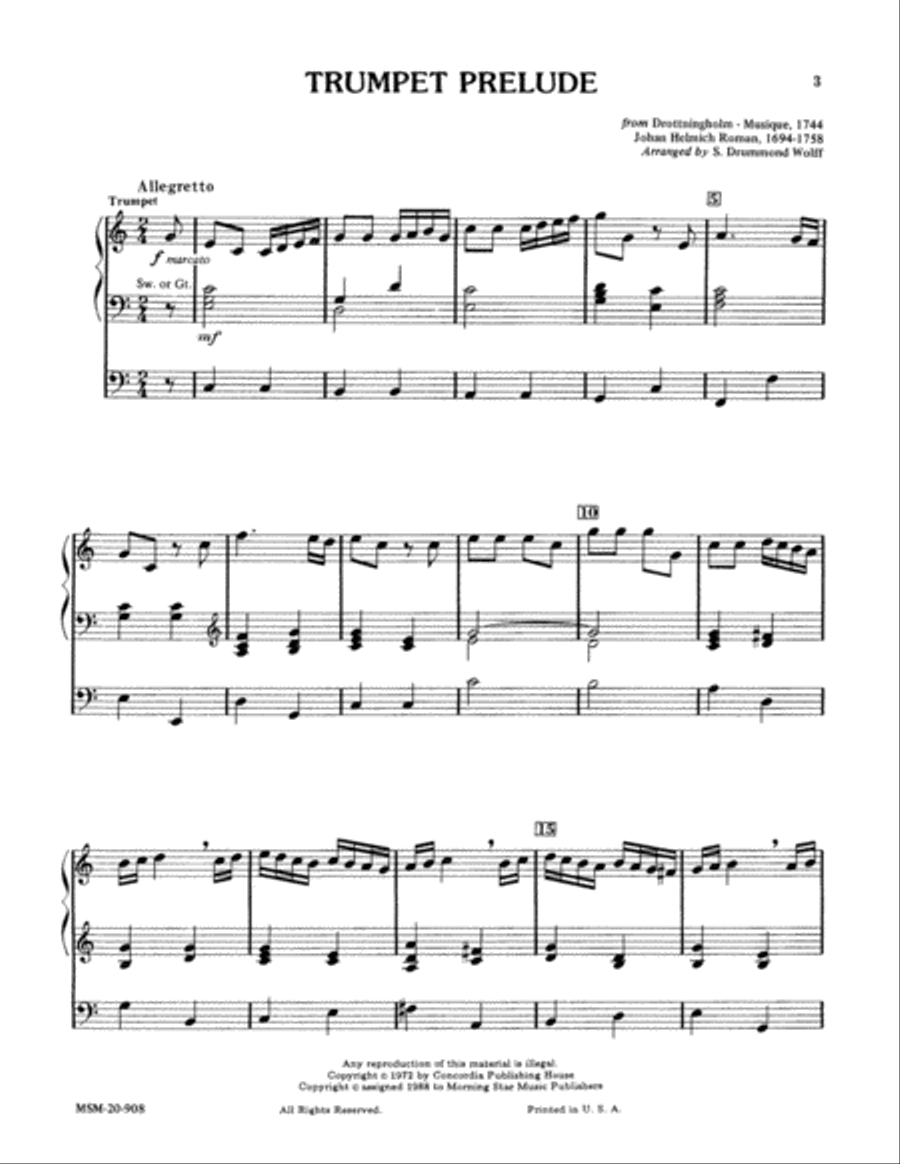 Trumpet Prelude Trumpet Prelude Trumpet scores gallery preview page 2