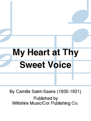 Book cover for My Heart at Thy Sweet Voice