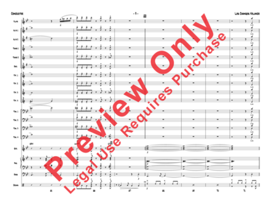 Los Changos Volando Jazz Ensemble scores gallery preview page 12