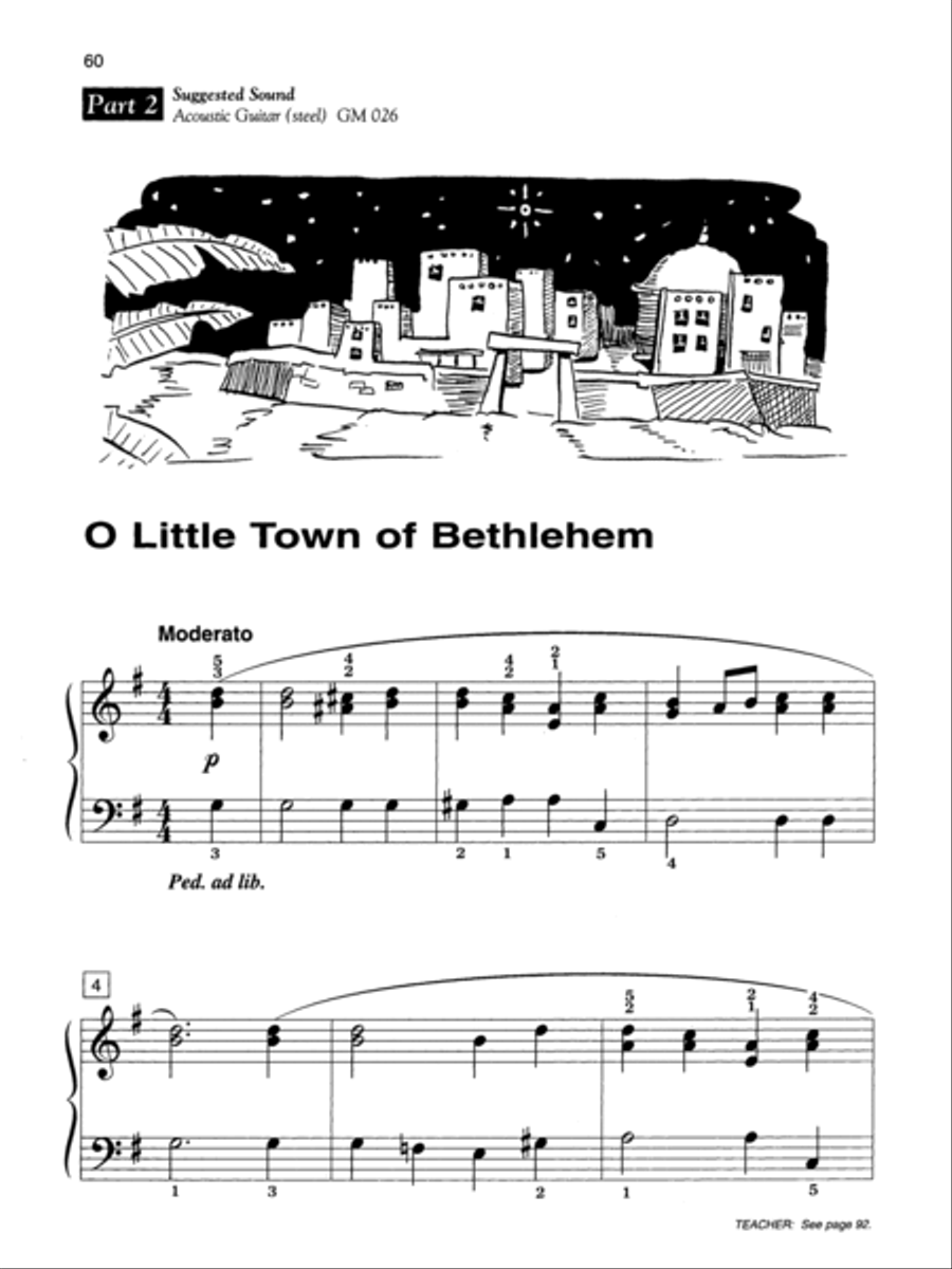 Alfred's Basic Piano Library: Merry Christmas! Ensemble, Complete Book 2 & 3 Piano Method scores gallery preview page 4